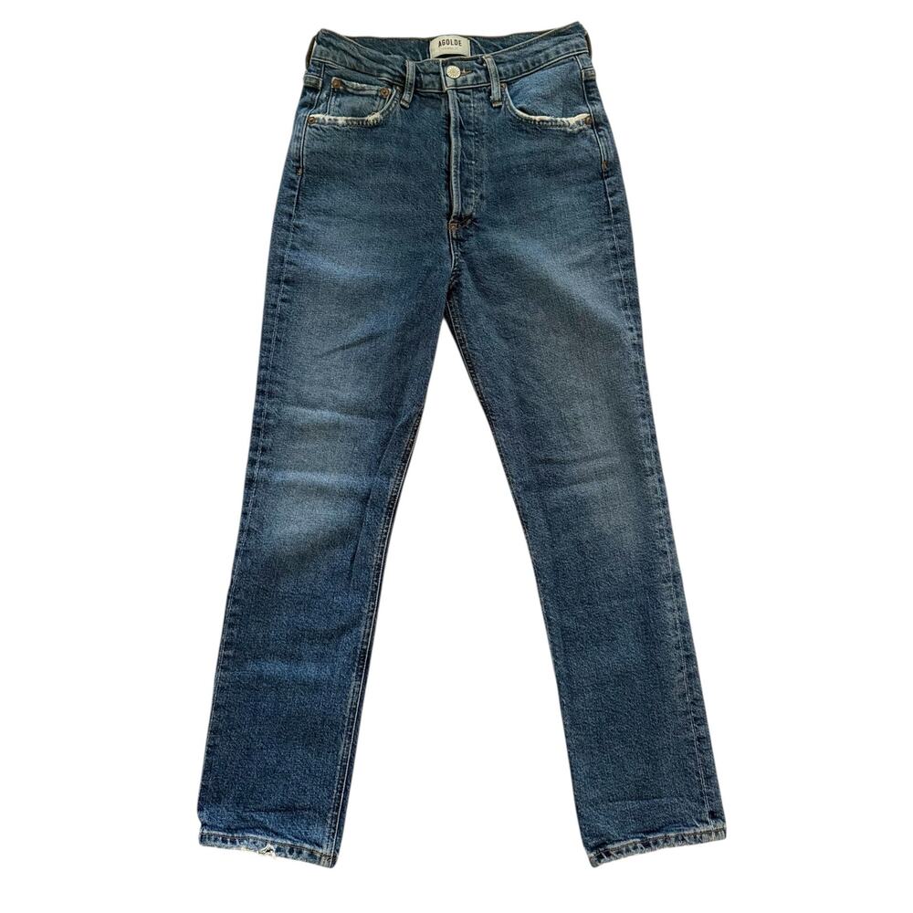 Agolde Riley Crop Jeans - Picture 2 of 8